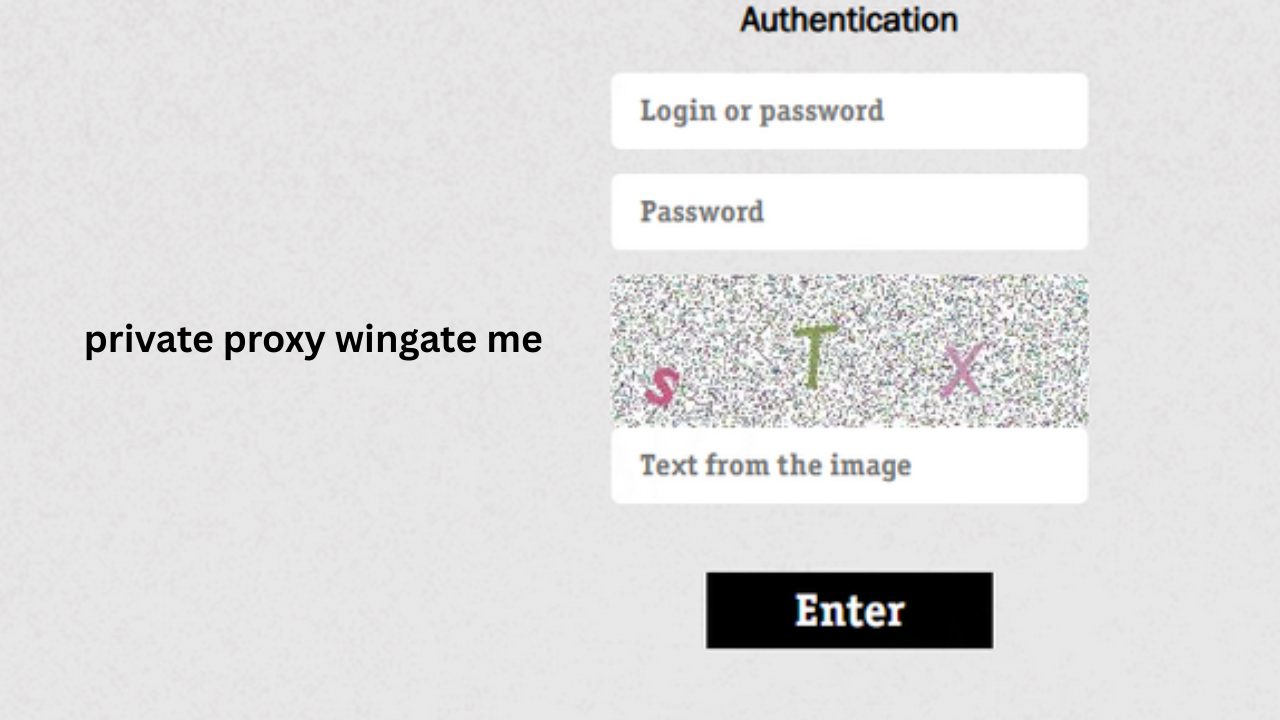 private proxy wingate me